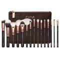 Zoeva 15 Piece Makeup Brushes With Pouch Pure Synthetic & Natural Complete Makeup Brush Set. 