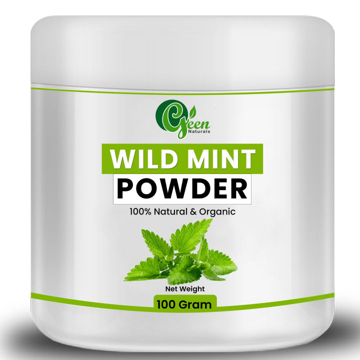 Mint Powder | Mint leaf Powder | Pahari Podina Leaves Powder - 100 Gram