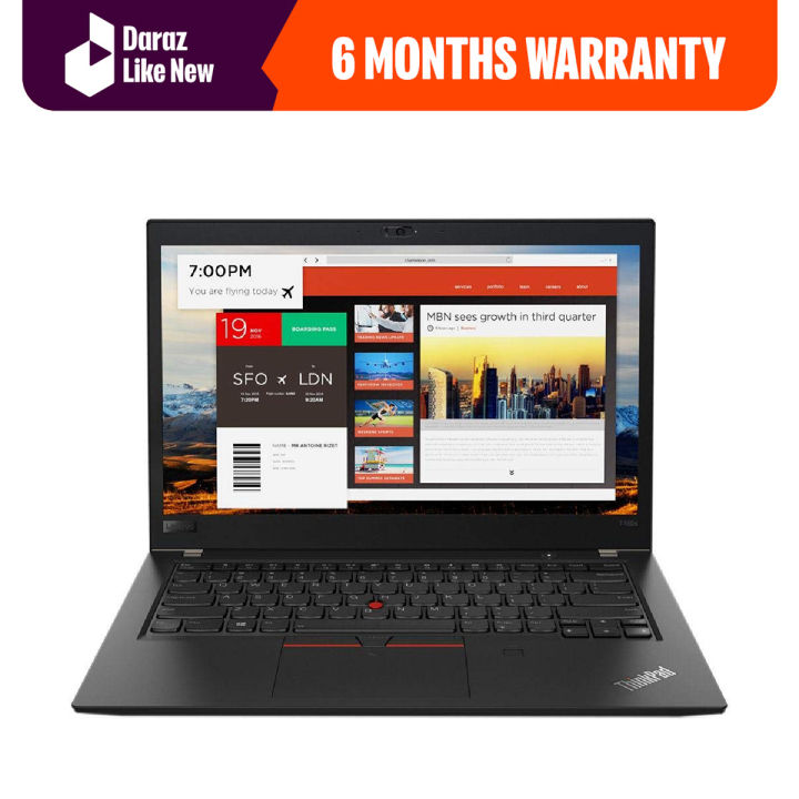 Lenovo Thinkpad T480 - Core i5 8th Generation - 8GB DDR4 - 256GB SSD - 14inch Screen - FREE LAPTOP BAG (Windows 11 Licensed) - daraz like new laptops