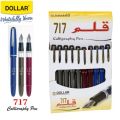 Pack of [1,5 and 10 pcs] Dollar 717 Qalam Fountain Pen| Calligraphy Nib,Suitable For Writting Arabic and Urdu. 