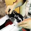 New trending wolf sticker for bike chain cover | jfr | jfr sticker zone | bumper sticker and decals. 