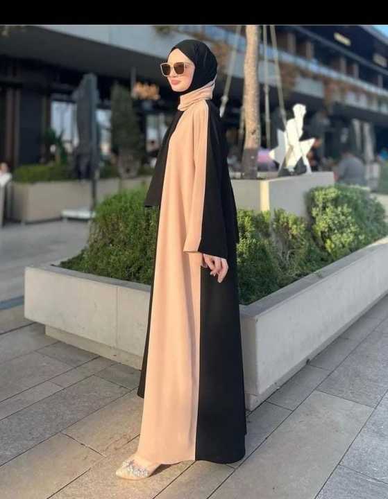 2-in-1 Abaya for Girls & Women – Elegant Arabic Style, Versatile Muslim Abaya, Premium Quality Fabric, Modest & Stylish Wear, Lightweight & Comfortable, Perfect for Daily, Formal & Prayer Use, High-Quality Stitching, Full-Length Coverage,