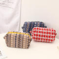 New Makeup Bag Large Capacity Student Wool Hot Selling Knitted Storage Bag New Year Pen Bag. 