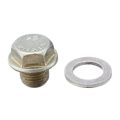 2Pcs Oil Pan Drain Bolt Plug with Washer for Acura Honda Accord Civic 90009-R70-A00. 