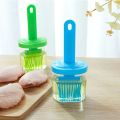 Enhance Every Bite with Our Oil Bottle & Silicone Brush Combo – Elevate Your Culinary Creations for Cooking, BBQ, and Kitchen Delights!. 
