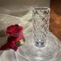 HOUZEE - Multicolor Modern Crystal Lamp: Operateable with both Touch Sensor & Remote, USB Rechargeable Fancy Decoration Table Lamp  For Home Decor and Gifts. 