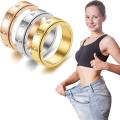 Thermopure White-Calcite Ring Menlogie Thermic Rotatable Ring. 