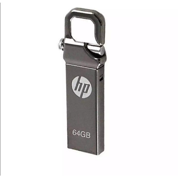 HP 64GB USB FLASH DRIVE -SILVER
