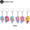 5pcs Mermaid Ballon Mermaid Tail Shell Foil Balloon Mermaid Rubber Ring Slap Bracelet keychain Under The Sea Mermaid Party Favor. 