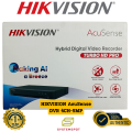 HIKVISON 5 MP Analog DVR-XVR AcuSense (04-08-16 Channels) CCTV Camera 1U H.265 DVR 3K Facial Recognition - Motion Detection 2.0 -  Perimeter Protection - Video and Audio Recording - Two way Talk Supported  Brand Warranty. 