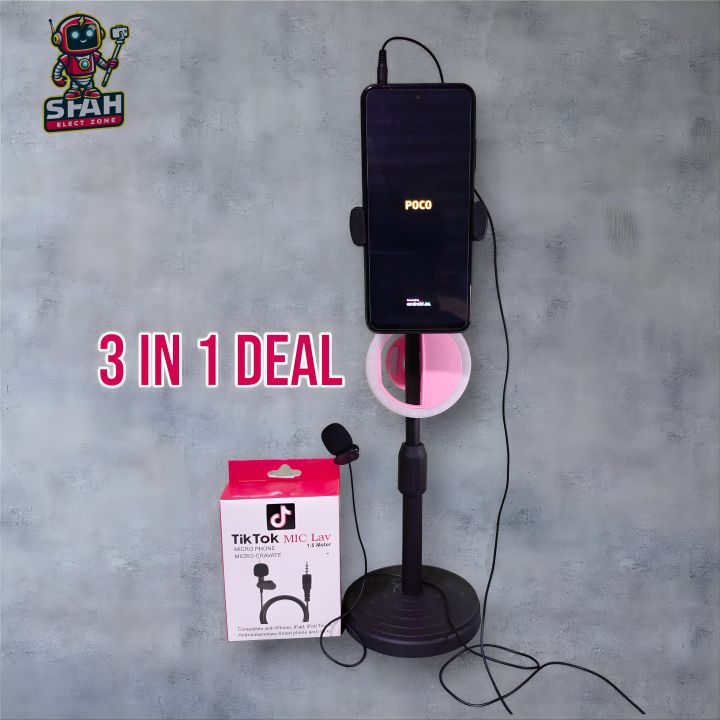 3%20in%201%20Deal%20one%20piece%20Micro%20Stand%20One%20piece%20Small%20Mobile%20Ring%20light%20And%20One%20piece%20TikTok%20Coller%20Mic%20Big%20offer%20-%20Image%203