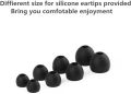Nabolang V9 100% Original handfree, Dynamic in Ear Earphone Wire TPE Material Anti-Pull 3.5mm Headset with Built-in Microphone Bass HiFi Ear set Comfortable Lightweight Handfree (Black). 