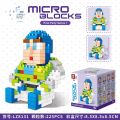 Disney Movie Toy Story 4 Building Blocks Buzz Lightyear Woody Action Model Figures Bricks Toys for Children Kids Chrismas Gifts. 