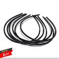 Pack of 6 Thin Black Plastic Headband Hair Band for Girl'S Women. 