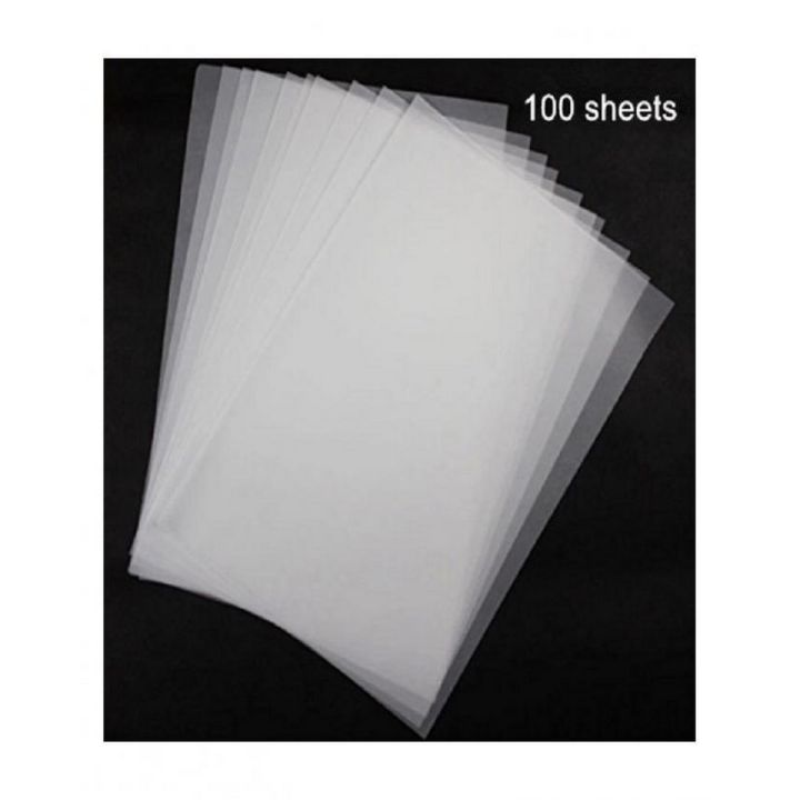 A4 Size Artist’s Tracing Paper, 8.3 x 11.5 inch, 100 Sheets - 75 gm