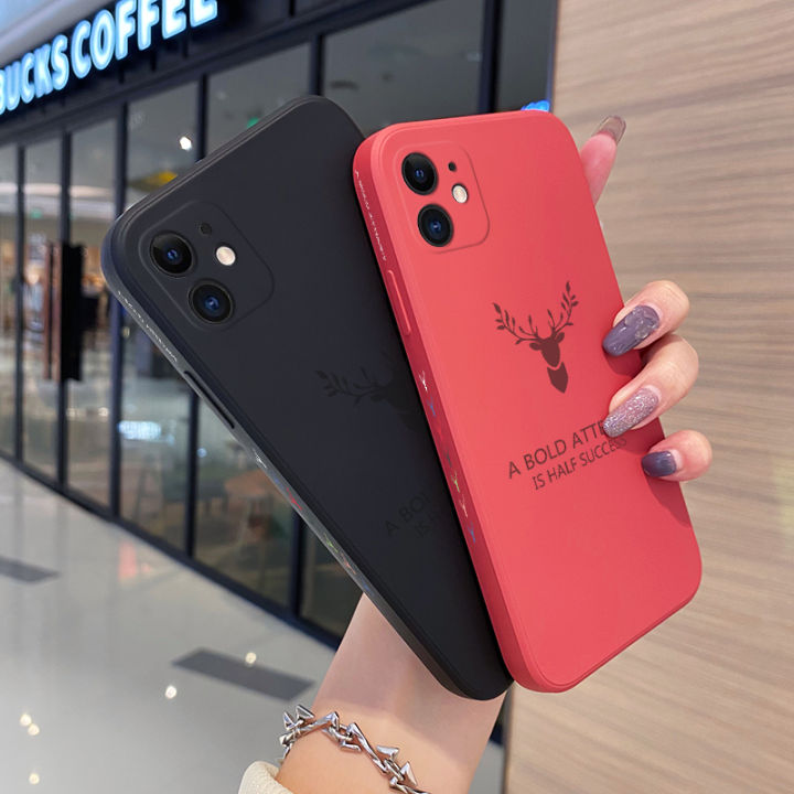 For%20iPhone%20Xs%20Case%20Fashion%20Tide%20Deer%20New%20Design%20Square%20Original%20Soft%20Liquid%20Silicone%20Edge%20Casing%20Pattern%20Phone%20Case%20Full%20Back%20Cover%20Lens%20Camera%20Softcase%20Protector%20Cases%20-%20Image%208