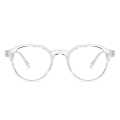 Transparent Glasses Original White For Men/Women/Girls/Boys Lightweigt Beautiful Round Shape With Free Protected Box. 