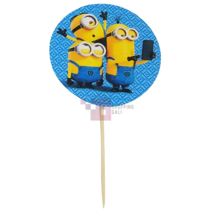 Minions%20Cupcake%20Toppers%20-%202.5%20Inch%20-%20Minions%20Themed%20Party%20-%20Blue%20-%20Unisex%20-%20Pack%20Of%2010%20-%20Image%203
