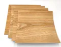 Techmanistan Ash Wood Self Adhesive Peel & Stick Textured Wood Look Sticker Panels for DIY Installation. 