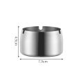 Yfashion 1PC Stainless Steel ple Ashtrays Cone Living Room Desk Office Desk Ash Storage ray. 