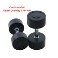 Rubber Coated Dumbbell Fitness Home Gym Home Exercise Dumbbell. 