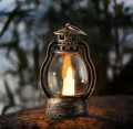Magic LED Lantern | Antique Vintage Lantern | Light Table Lamp | Battery Operated Lamp. 