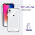 iPhone XR Transparent Back Cover With Camera Protection. 