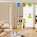 Badminton Training Equipment Single-Player Hanging Badminton Training Device Adjustable Height Badminton Training Accessories. 