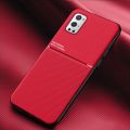 Relaxtoo For Oneplus 9 Pro Friction Leather Matte Case For Oneplus 9Pro Soft Slicone Back Cover For Oneplus9 Pro Leather Feel Car Magnetic Attraction Phone Case. 