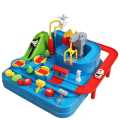 Car Adventure Toys, Puzzle Car Race Tracks Parking Playset For Toddles Boys Girls. 