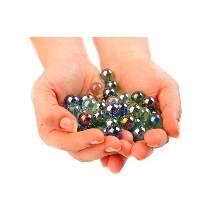 50 Pc Shiny Marbles for decoration