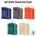20000 Pcs Single Assorted Color Gel Balls Splatter Blaster Refill - Compatible with Gel Ball Blaster - 7.5mm Gel Beads - Gel Balls Water Play Beads Crystal Water Beads For Toy - Any Assorted Color. 