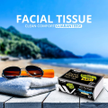 (Pack of 10) WBM Care Facial Tissue Paper 220 Sheets - 2 Ply  | Tissue Box. 