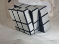 Orignal Mirror Cube 3x3 Stickerless Rubiks Cube 3D Puzzle Magic Cube Fast Speed Magic 3x3x3 Puzzle Toys, Mirror Blocks Cube Silver Cube 57mm for kids Fast Stress Relief Fidget Toys Game. 