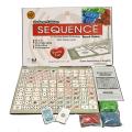 Sequence Deluxe Edition Board Game for Kids - Game of Strategy - Multi Color. 