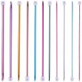 10 Pcs Long Straight Tunisian Afghan Crochet Hook Set. 