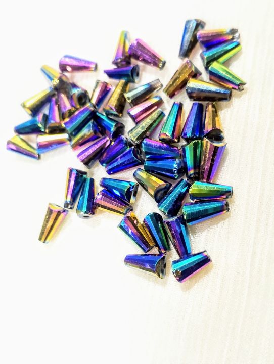Beads%208x4mm%20Cone%20Shape%20Glass%20Beads%20%E2%80%93%20Color%20Options%20%E2%80%93%20Pack%20of%20100%20%E2%80%93%20For%20Jewelry%20Making,%20Bracelets,%20Necklaces,%20DIY%20Crafts%20-%20Image%205
