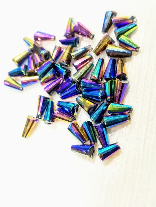 Beads%208x4mm%20Cone%20Shape%20Glass%20Beads%20%E2%80%93%20Color%20Options%20%E2%80%93%20Pack%20of%20100%20%E2%80%93%20For%20Jewelry%20Making,%20Bracelets,%20Necklaces,%20DIY%20Crafts%20-%20Image%205