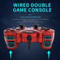 USB L2000 Double Shock USB Game Controller - Wired Vibration Joystick for PC & Laptop. 