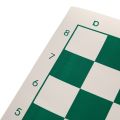 42cm x 42cm Chess board for children's educational games green & white color. 