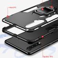 【ETOP】 For OPPO Realme C2 C3 2 3 5 6 X2 Pro XT A5 A9 2020 Phone Case, Silicone TPU Hard PC Luxury Armor Shockproof Metal Ring Holder Cover Casing. 