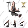 Dual-use Hanging Multifunctional Wall Mounted Pull Up Bar Set Stand Home Gym Strength 250kg Fitness Boxing Back Exercise Bar. 