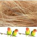 (4 PACKETS) NESTING MATERIAL FOR FISHER / LUTINO / ALBINO LOVEBIRD PARROTS BIRDS. 