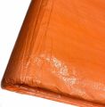 Tarpaulin Sheet Waterproof Tirpal Heavy Duty Multipurpose Plastic Cover All Weather Protection Tharpai for Truck , Garden , Car , Bike , Home Roof, Rain - Orange. 