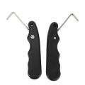 4Pcs Folding Shoe Lace Puller,Portable Lace Tightener Tool,Skate Lace Tightener for Hockey Ice Skates Figure Skates Boot. 