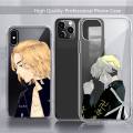 Matsuno Chifuyu Tokyo Revengers anime Phone Case Transparent soft For iphone 11 13 12 14 x xs xr pro max mini plus. 
