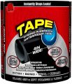 A&AE- 1Pc Strong Rubberized Waterproof Flex Sealant Tape for Seal Leakage Tape for Water Leakage Super Strong Waterproof Tape Adhesive Tape for Water Tank Sink Sealant for Gaps, 4 Inch Wide, 5 Feet Long (4" X 5', Black). 