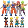 18cm Son Goku Super Saiyan Figure Anime Dragon Ball Goku DBZ Action Figure Model Gifts Collectible Figurines for Kids. 