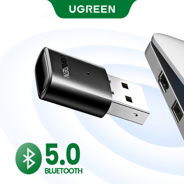 UGREEN USB Bluetooth 5.3 5.0 Adapter Receiver Trans'mitter EDR Dongle for PC Wireless Transfer for Bluetooth Headphone Speakers Mouse