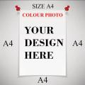 Photo Print of your choice Size A4. 
